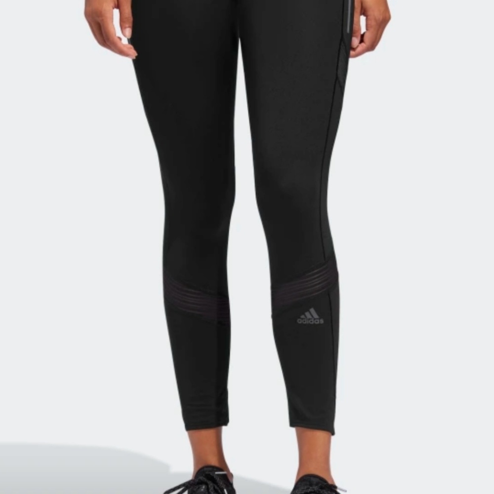 Adidas 7/8 black running tights small